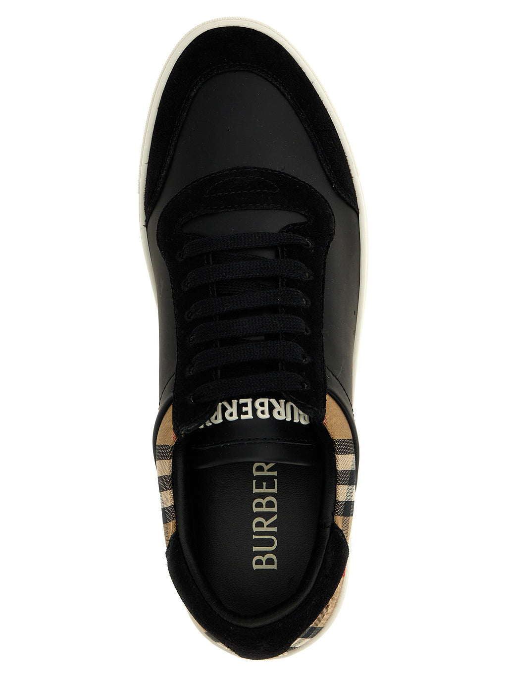 Black Calfskin Low Top Sneakers