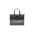 Black Cotton Handbag