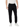 Black Cotton Joggers (Workout Pants)