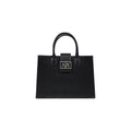 Black Polyester Handbag