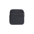 Black Polyester Messenger Bag
