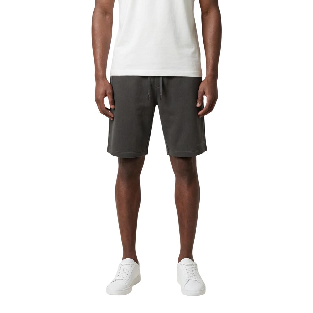 Green Cotton Shorts