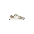 Green Polyester Athletic Sneakers