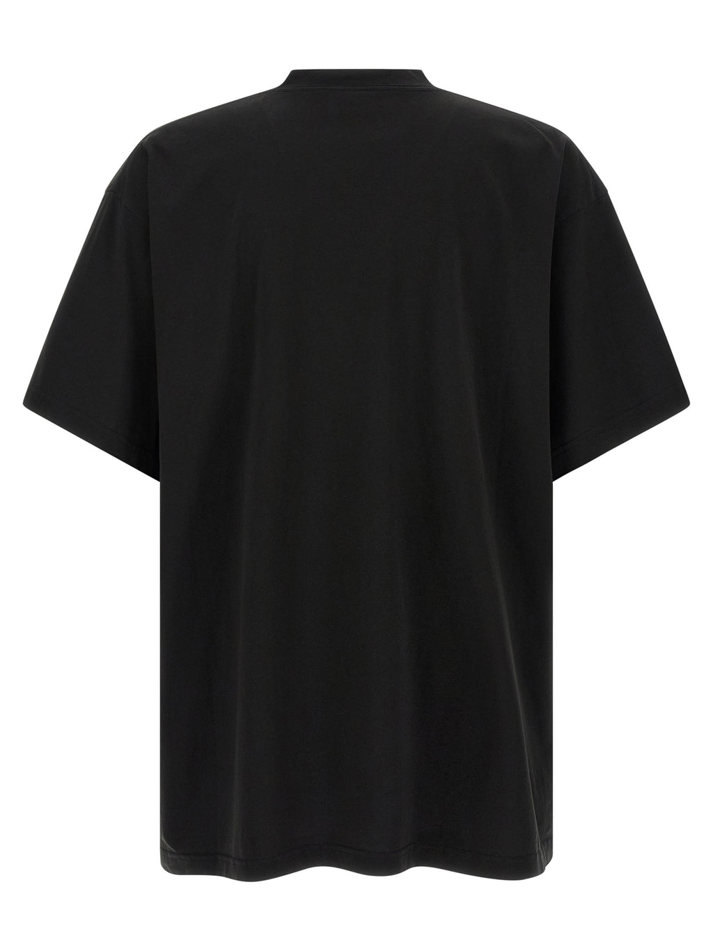 Black Cotton T-Shirt