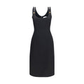 Black Wool Oves Aries Cocktail Dress