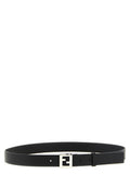 Black Calfskin Regular Belt