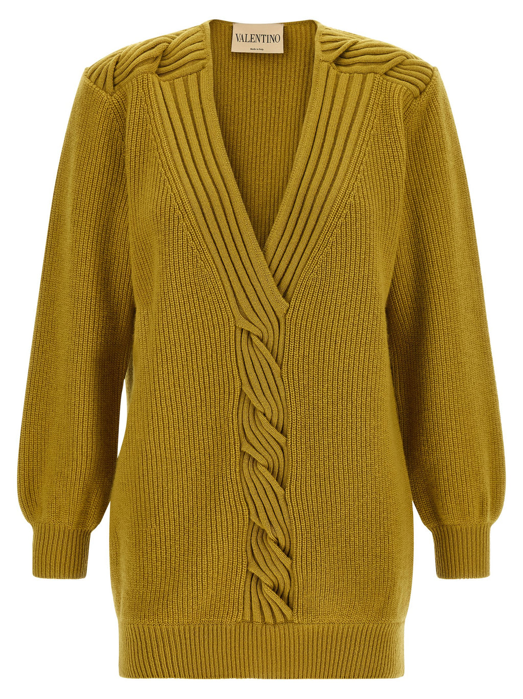 Multicolor Virgin Wool Cardigan