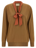 Brown Cashmere Cardigan