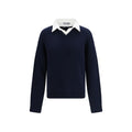 Blue Cotton Sweatshirt