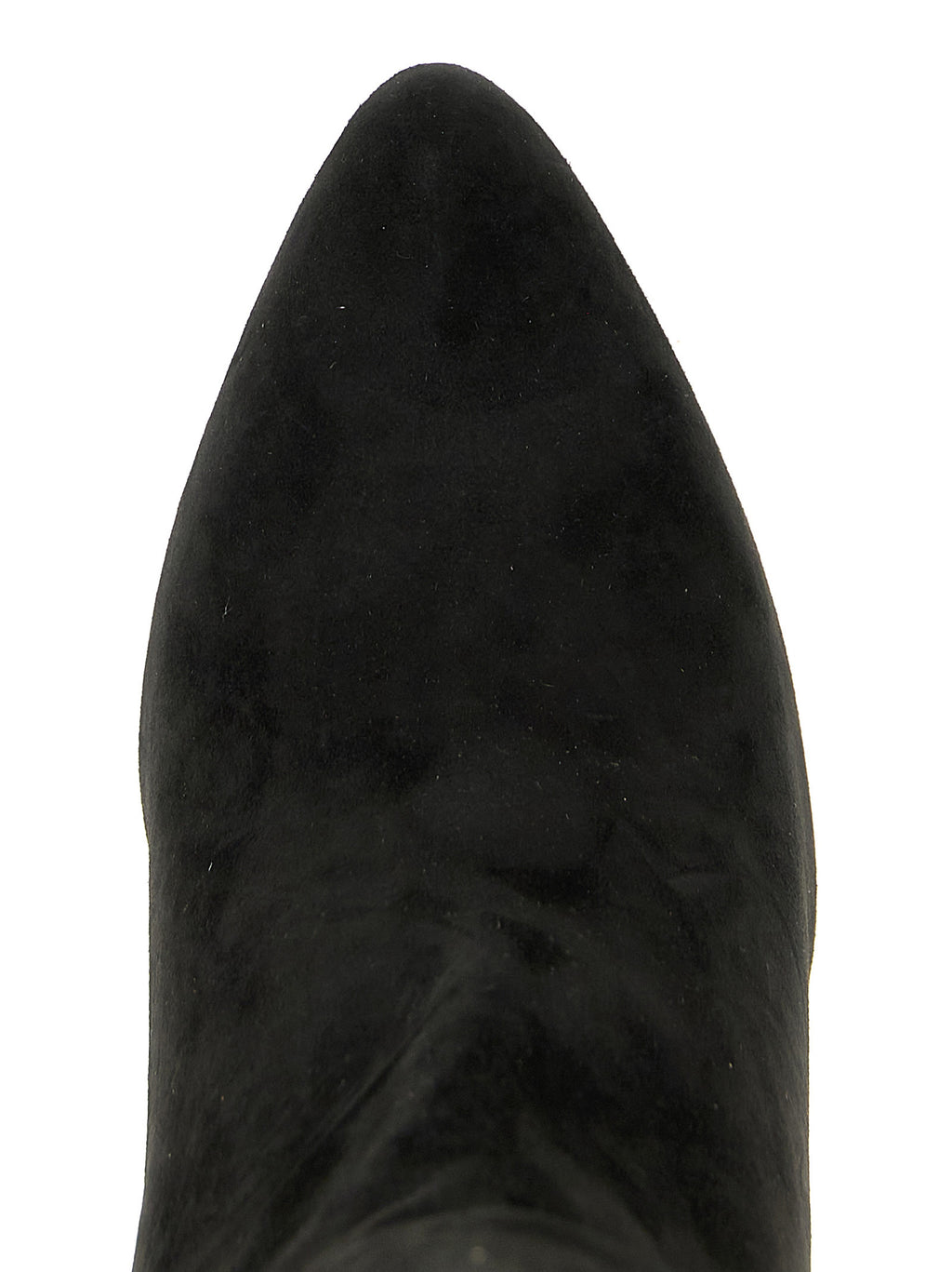 Black Calfskin Over The Knee