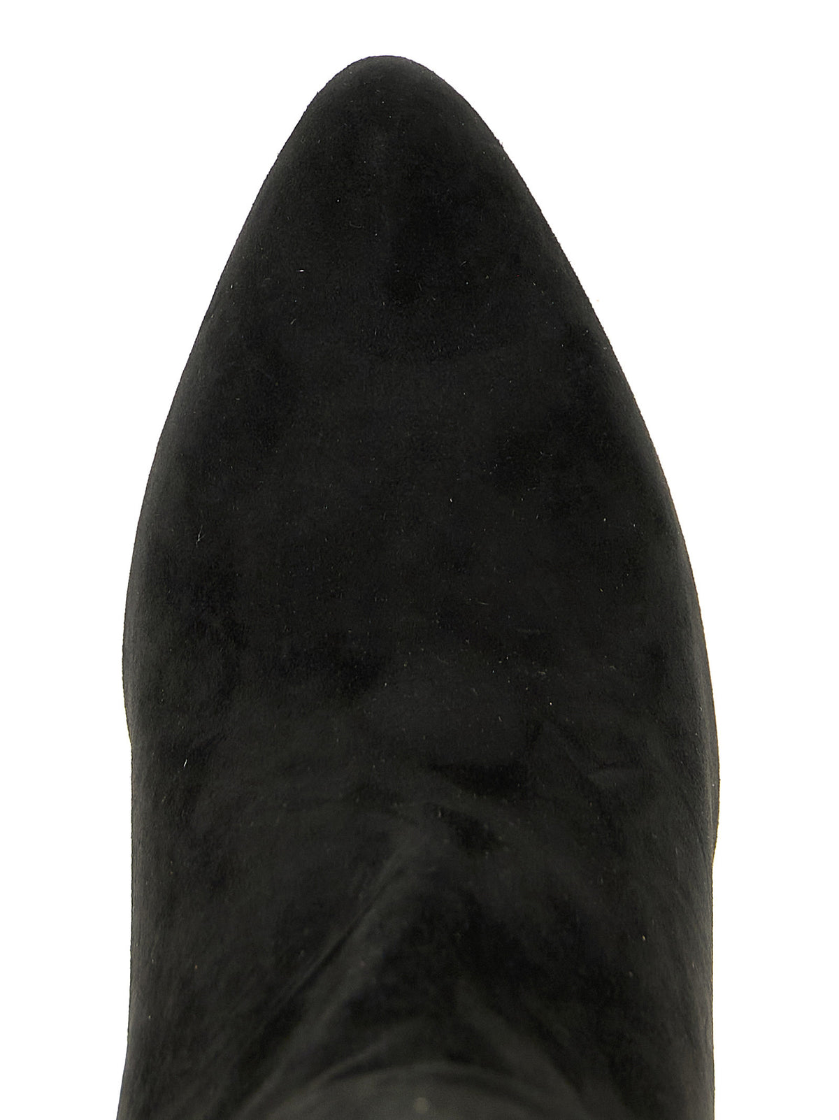 Black Calfskin Over The Knee