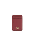 Red Calf Leather Bos Taurus Wallet