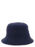Blue Cotton Bucket Hat