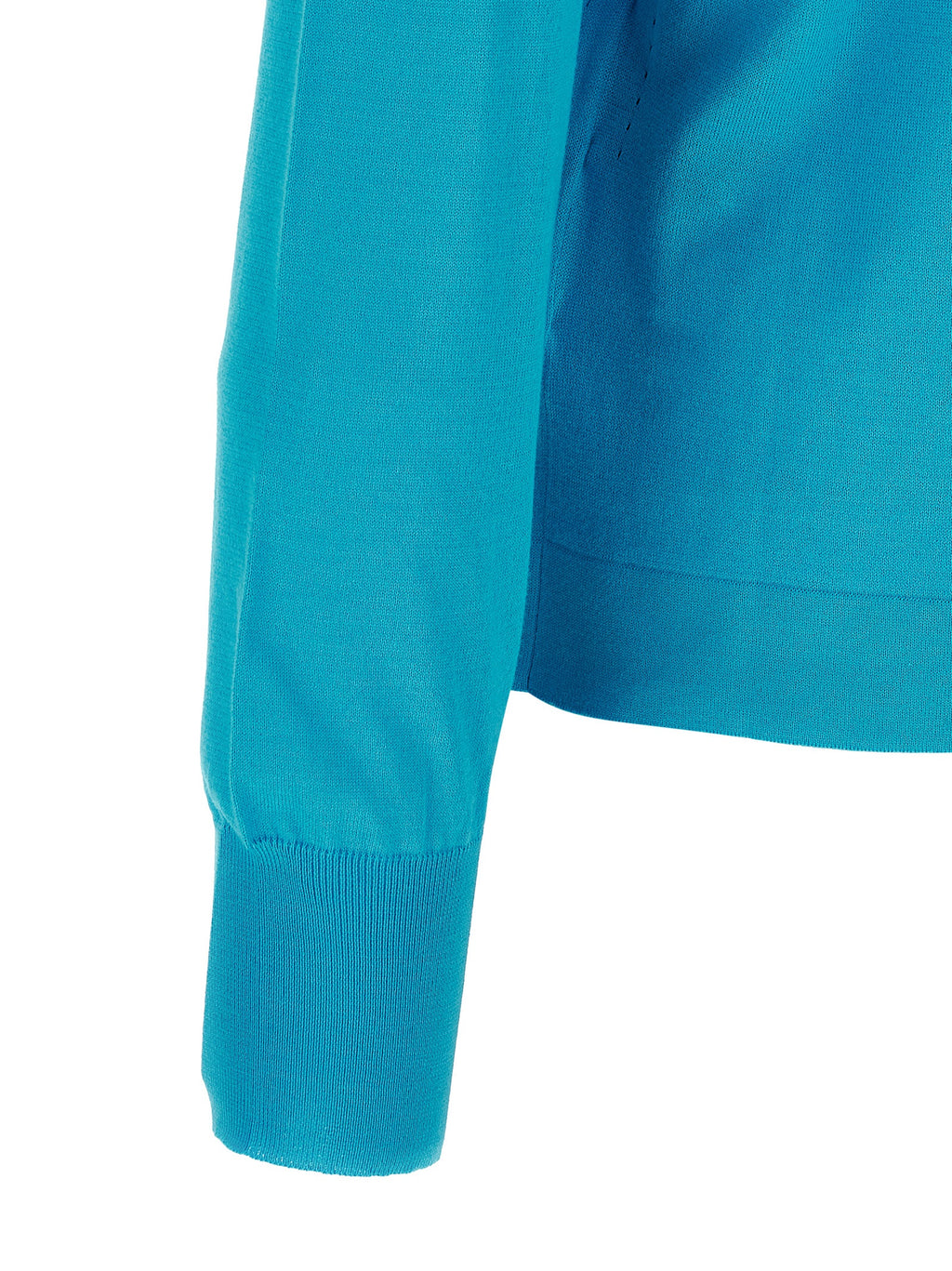 Blue Cotton Cardigan