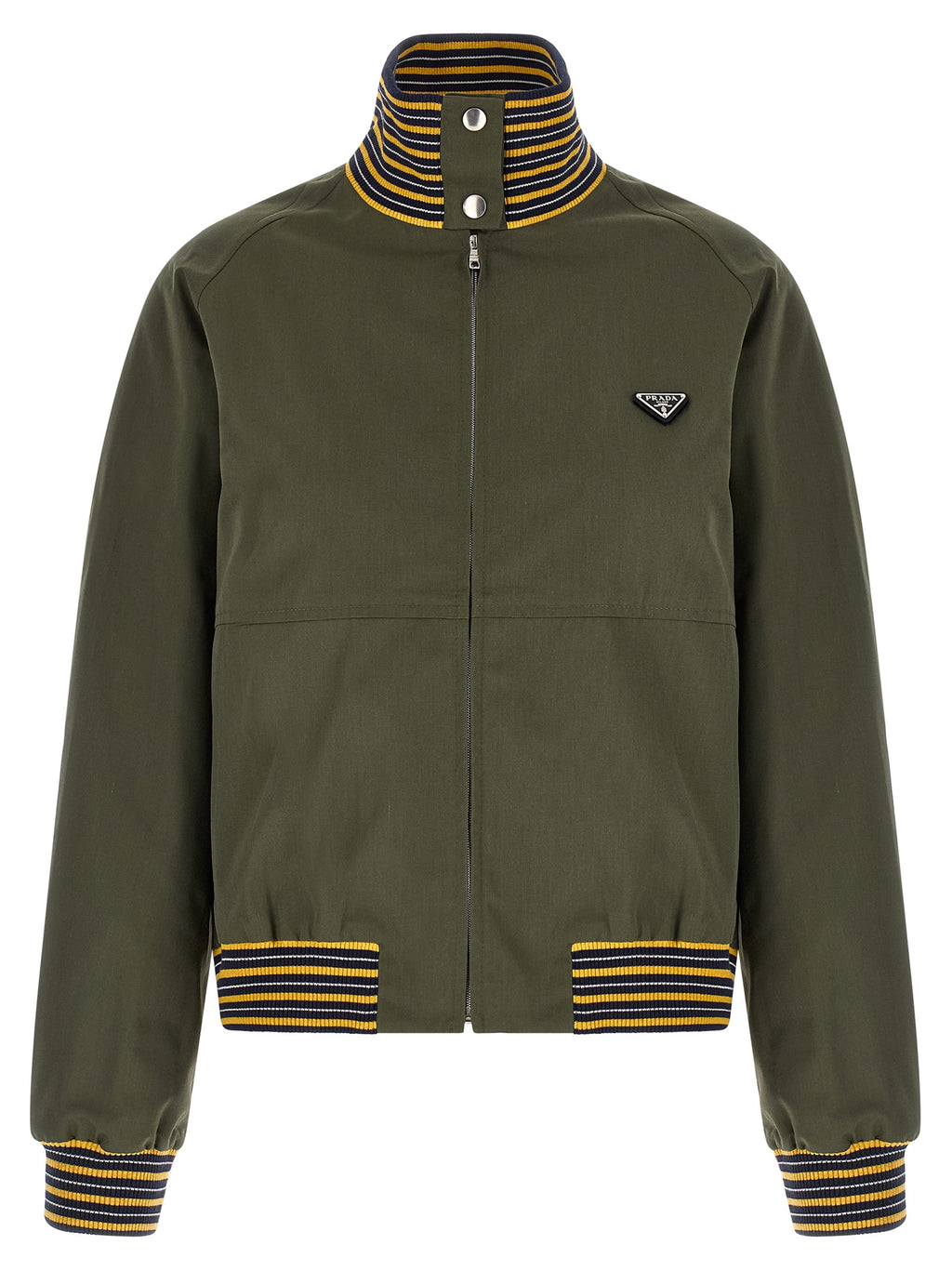 Bicolor Polyester Bomber