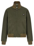 Bicolor Polyester Bomber
