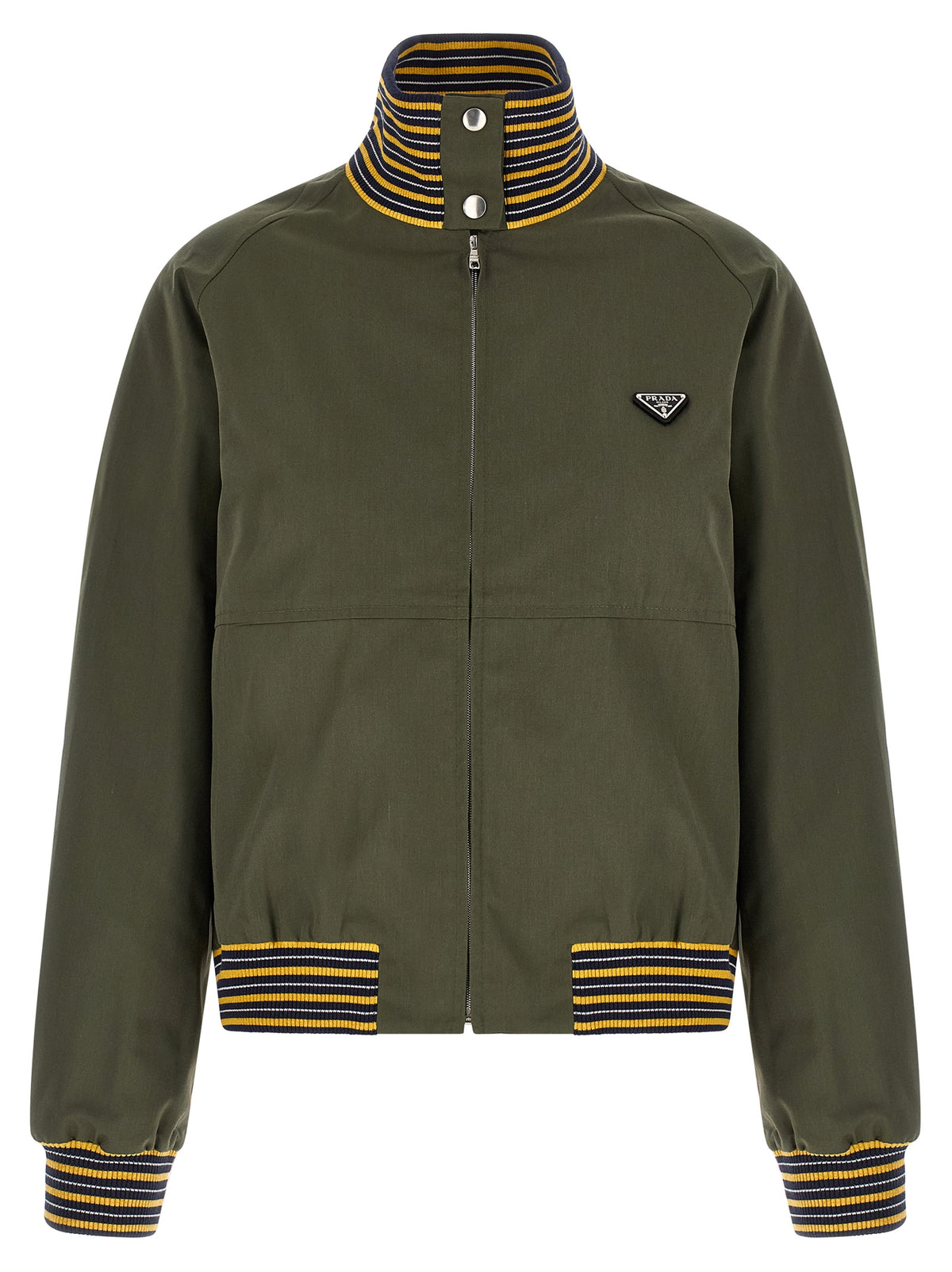 Bicolor Polyester Bomber