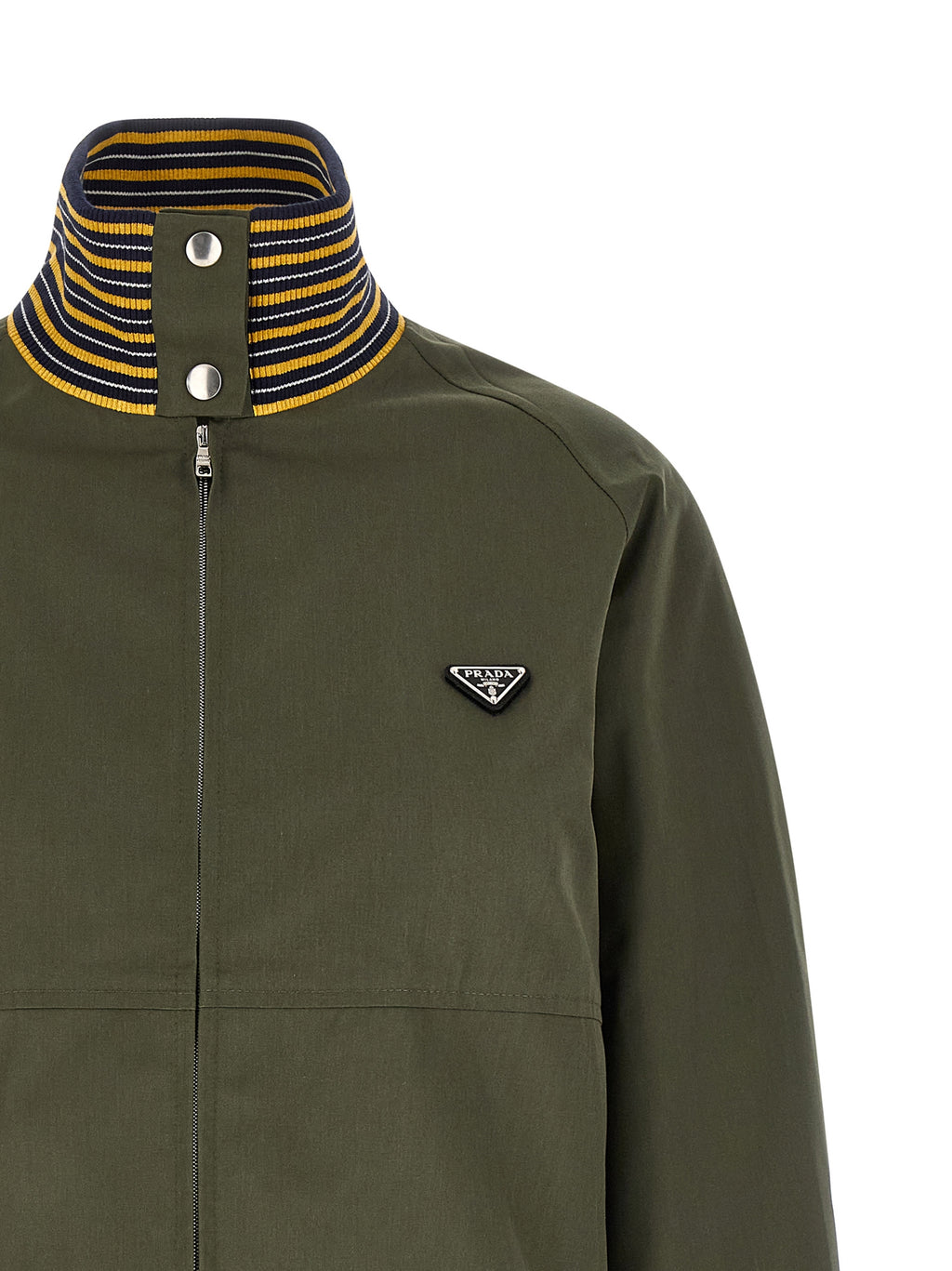 Bicolor Polyester Bomber