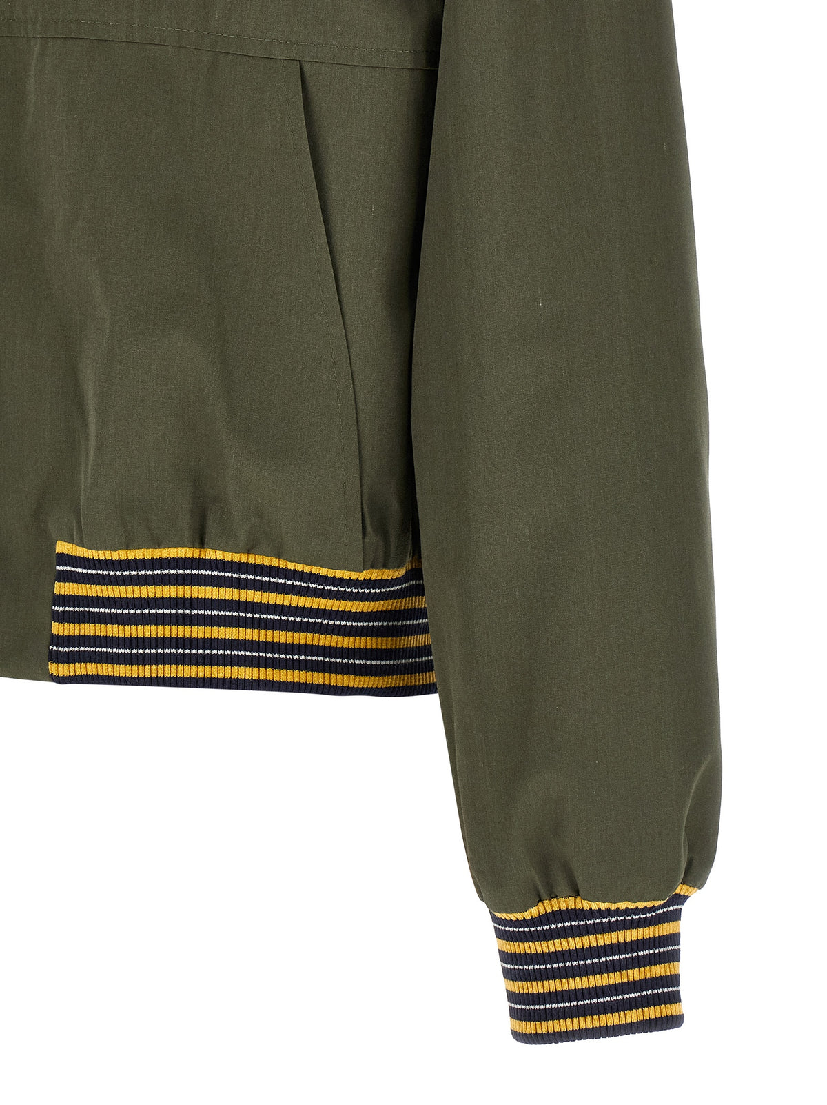 Bicolor Polyester Bomber