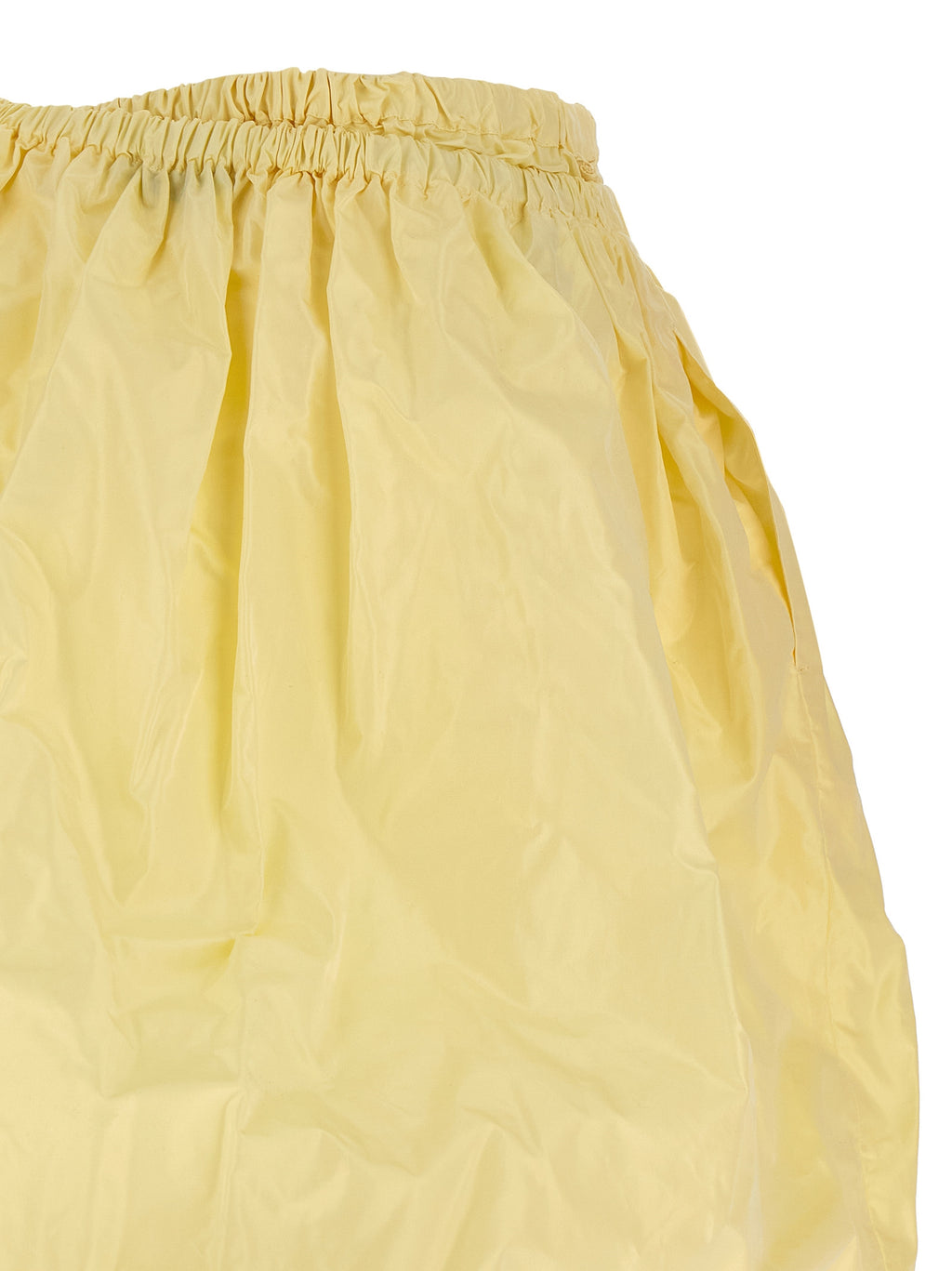 Multicolor Silk Midi Skirt