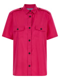 Fuchsia Cotton Blouse