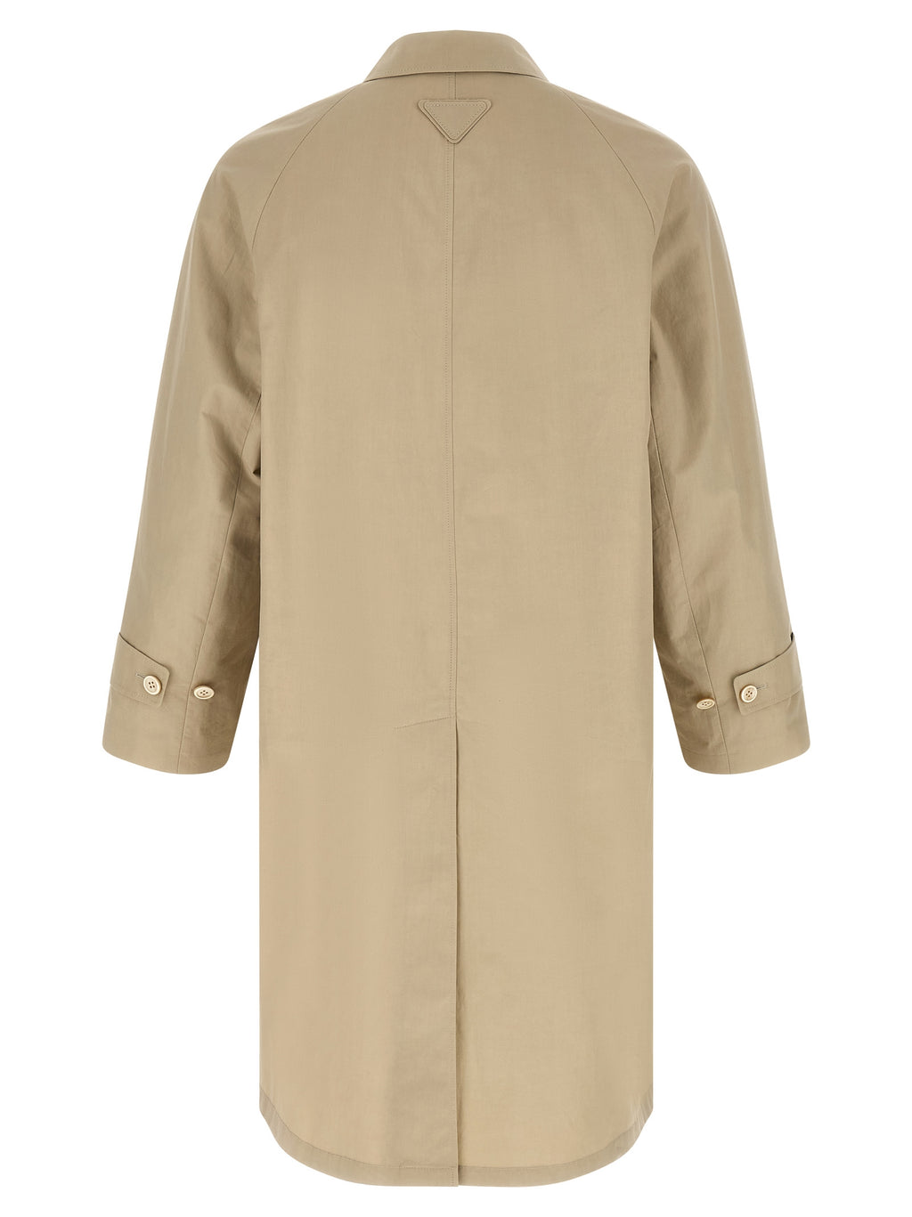 Beige Cotton Coat