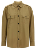 Brown Cotton Blouse