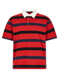 Red Cotton Polo Shirt