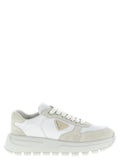 White Polyamide Athletic Sneakers