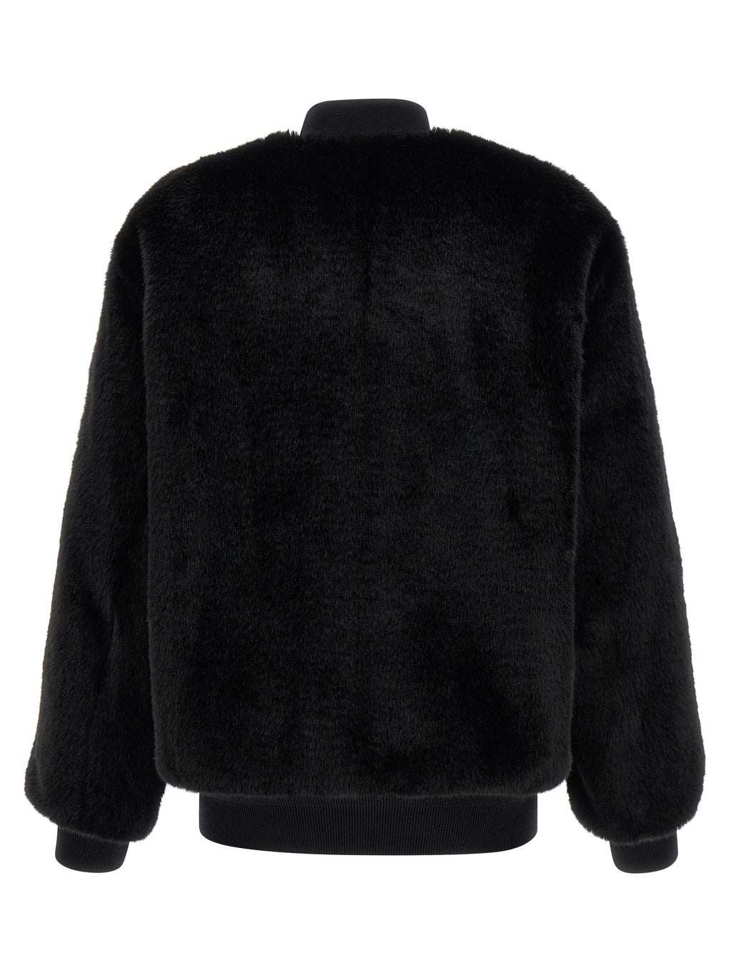 Black Recycled Polyamide Bomber