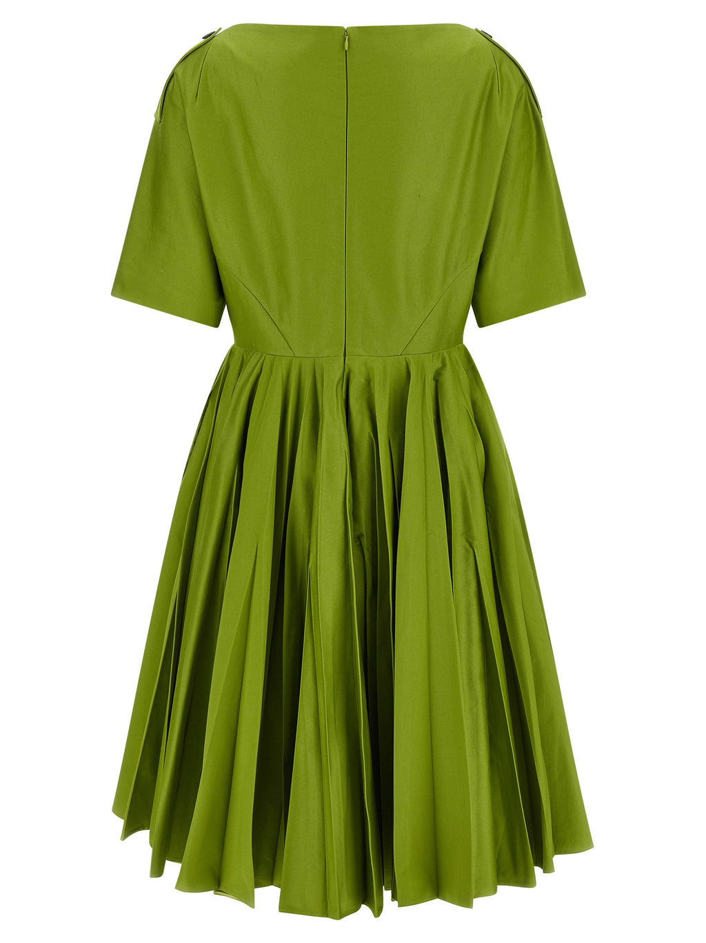 Bicolor Cotton Casual Dress