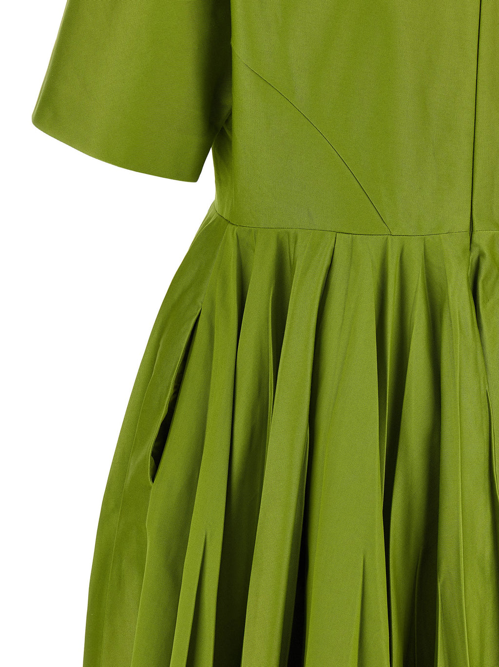 Bicolor Cotton Casual Dress