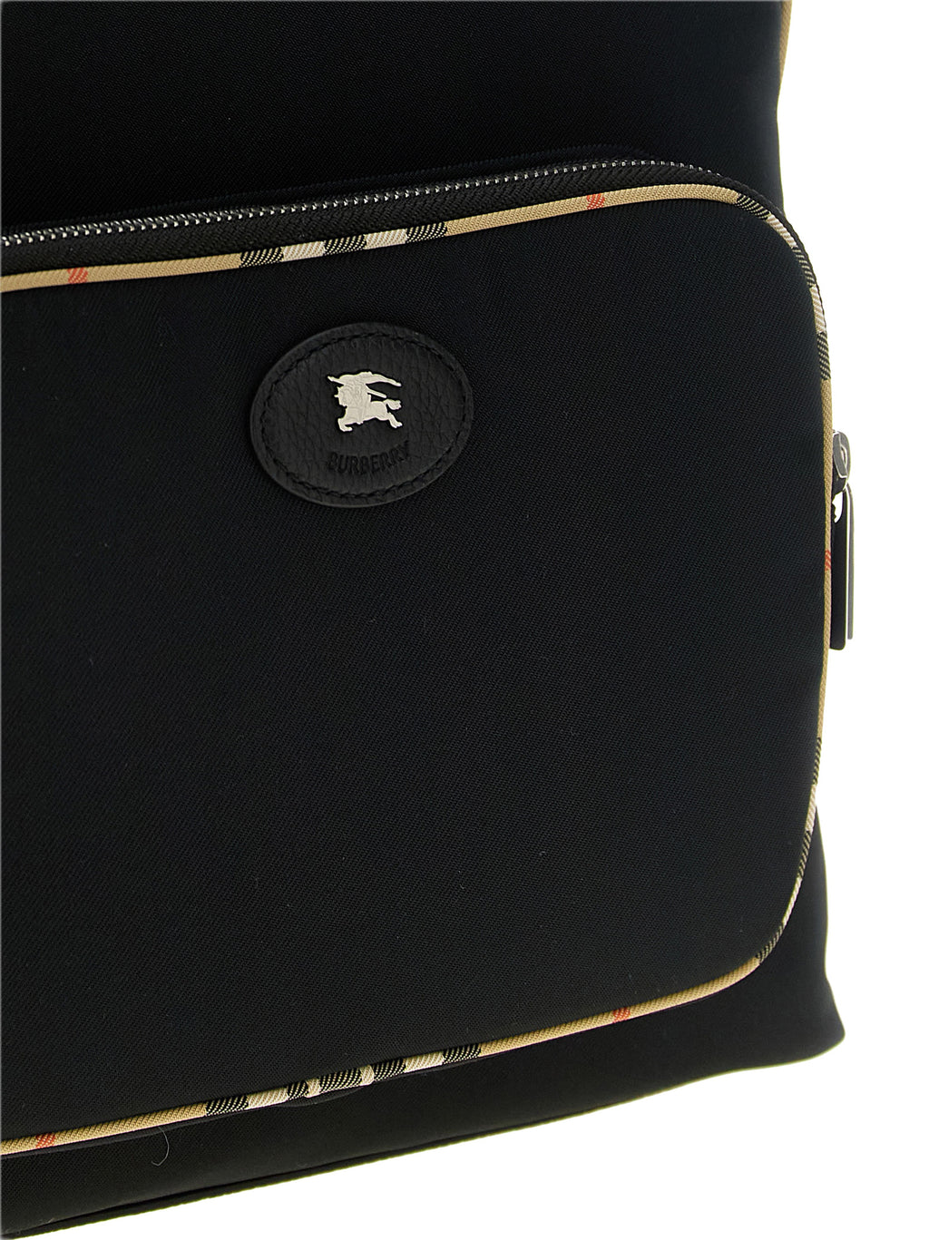 Black Polyester Backpack