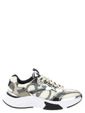 Multicolor Polyester Athletic Sneakers