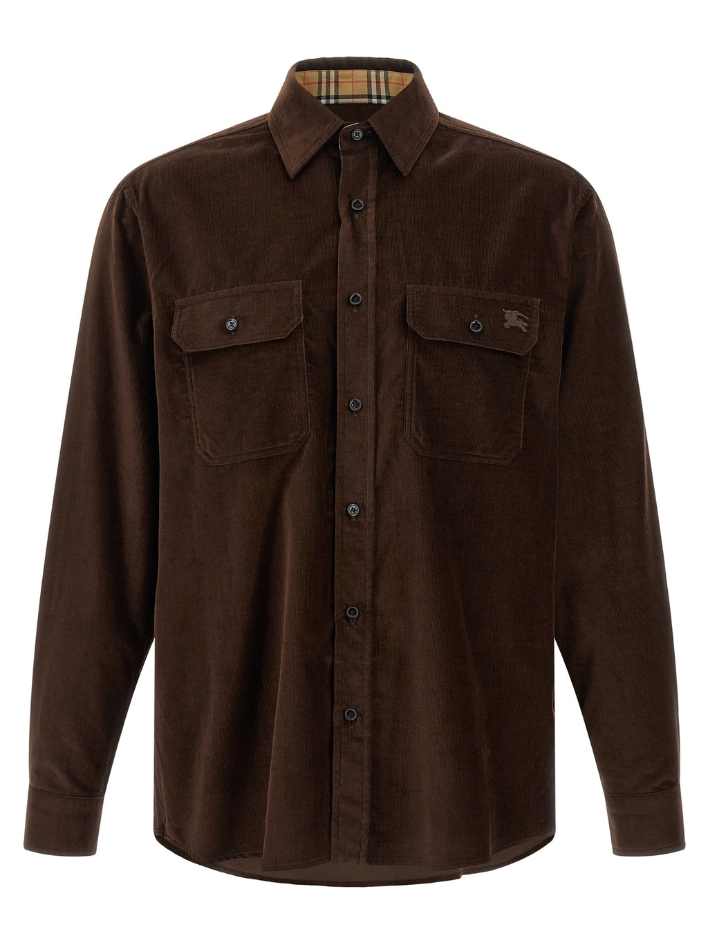 Brown Cotton Blouse