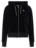 Black Cotton Sweatshirt