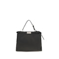 Black Calf Leather Bos Taurus Shoulder Bag