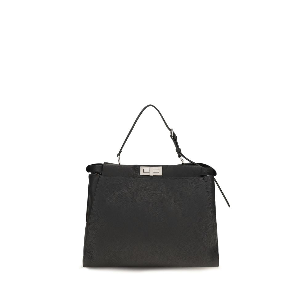 Black Calf Leather Bos Taurus Shoulder Bag