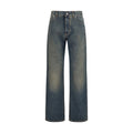 Blue Cotton Jeans Denim