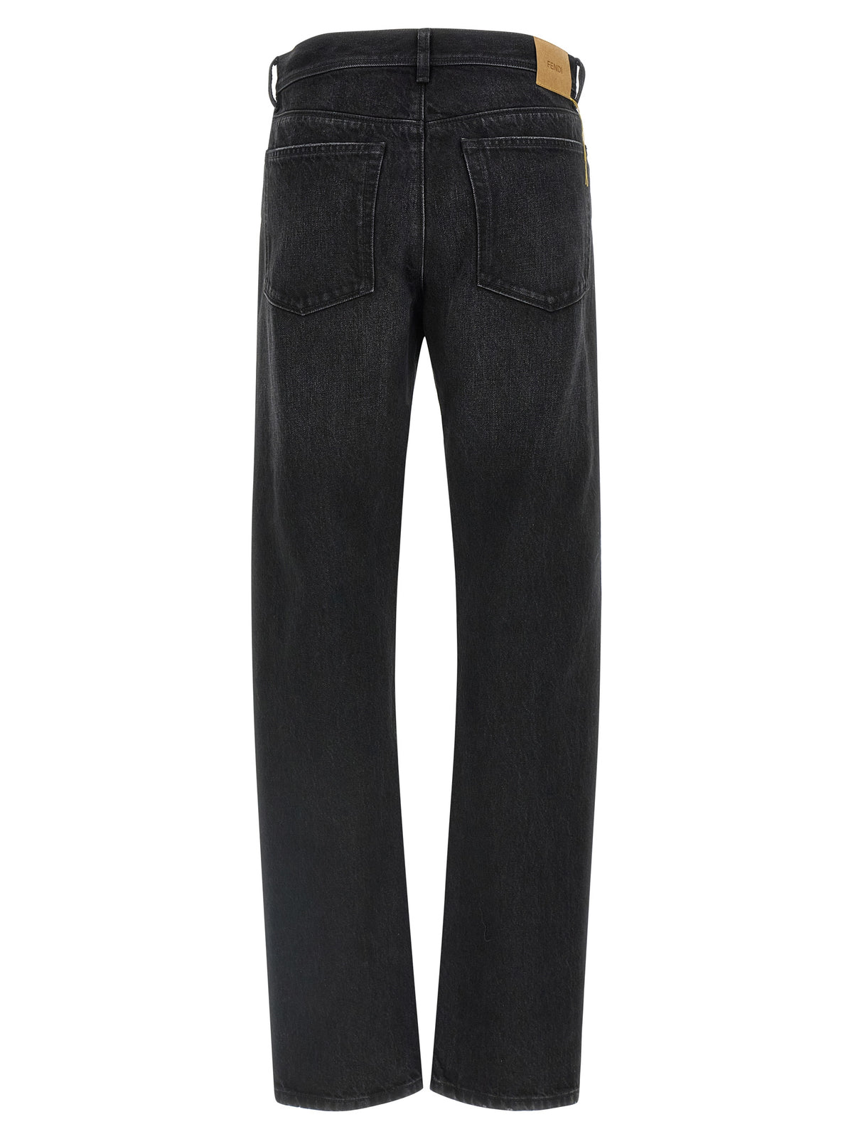 Black Cotton Jeans Denim