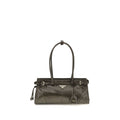 Black Calf Leather Bos Taurus Shoulder Bag