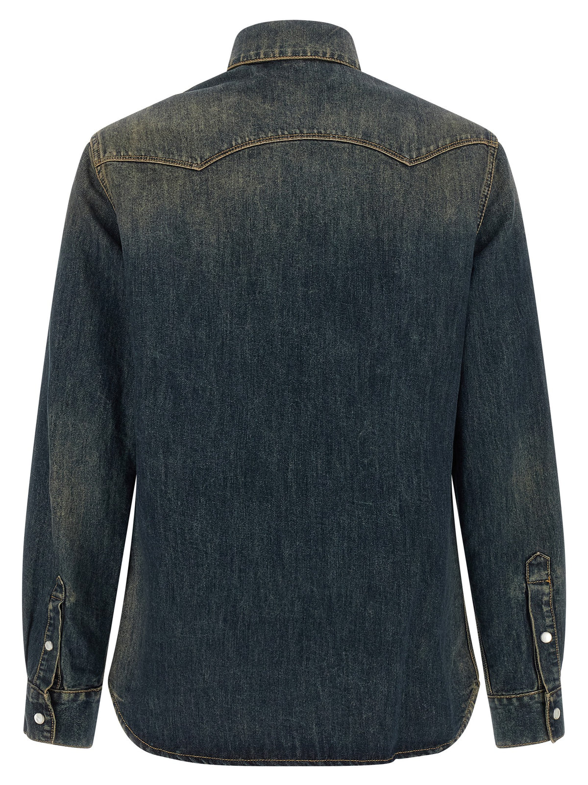 Blue Cotton Blouse