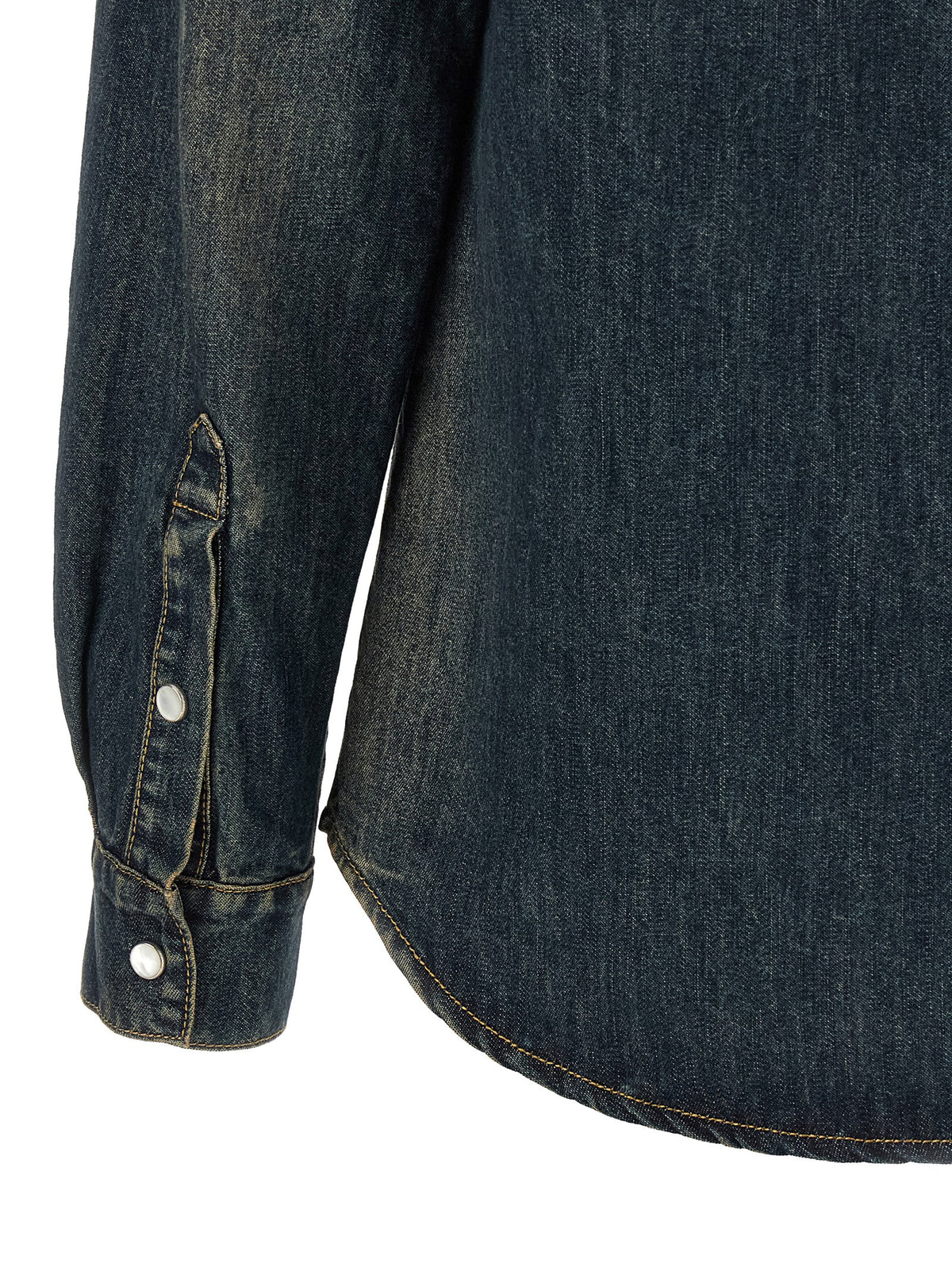 Blue Cotton Blouse