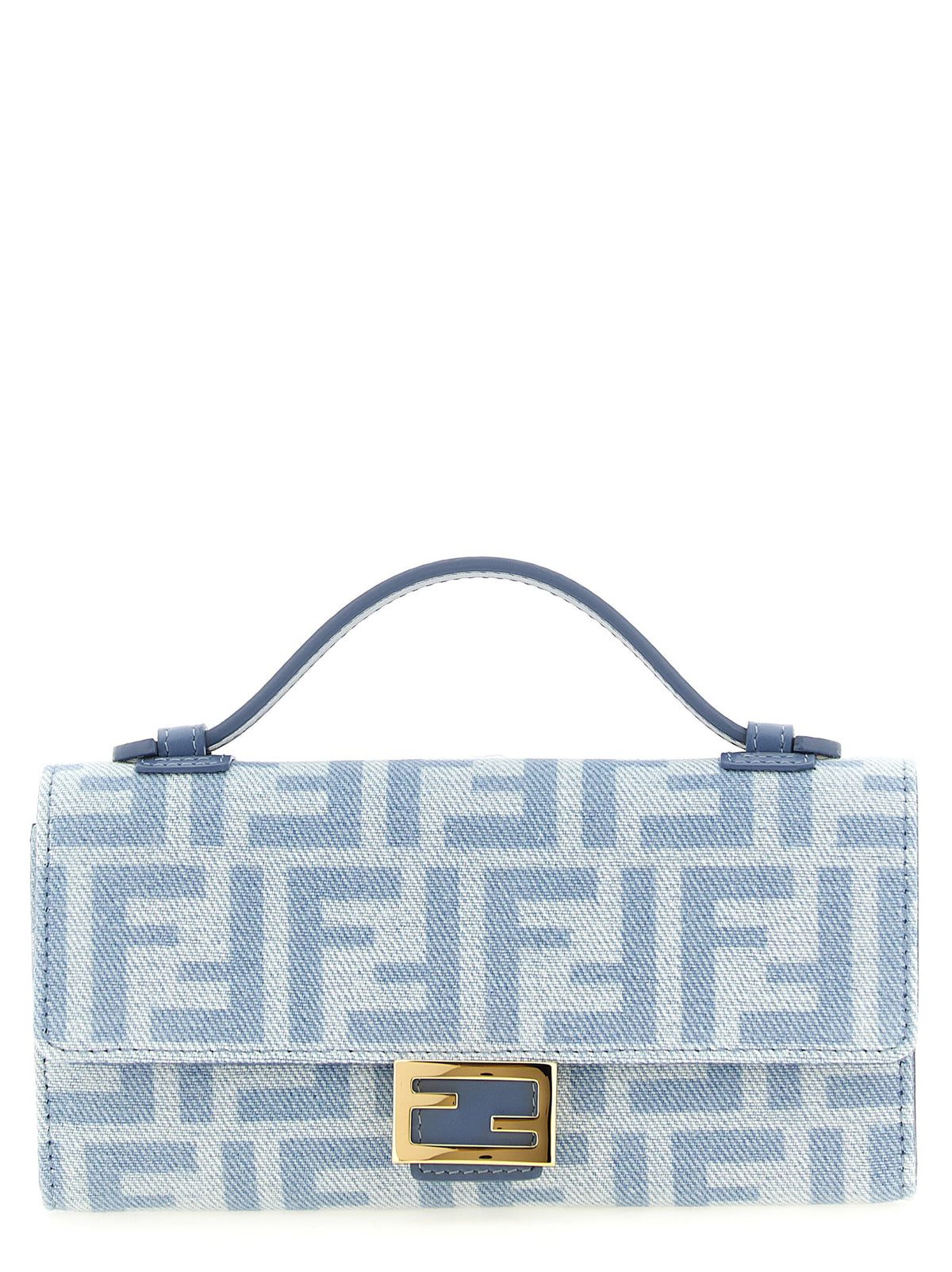 Blue Cotton Cardholder