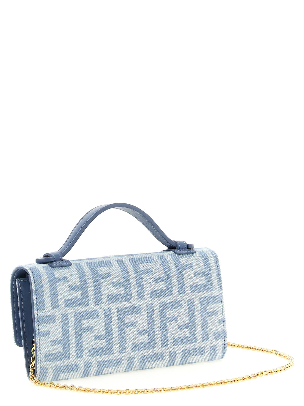 Blue Cotton Cardholder