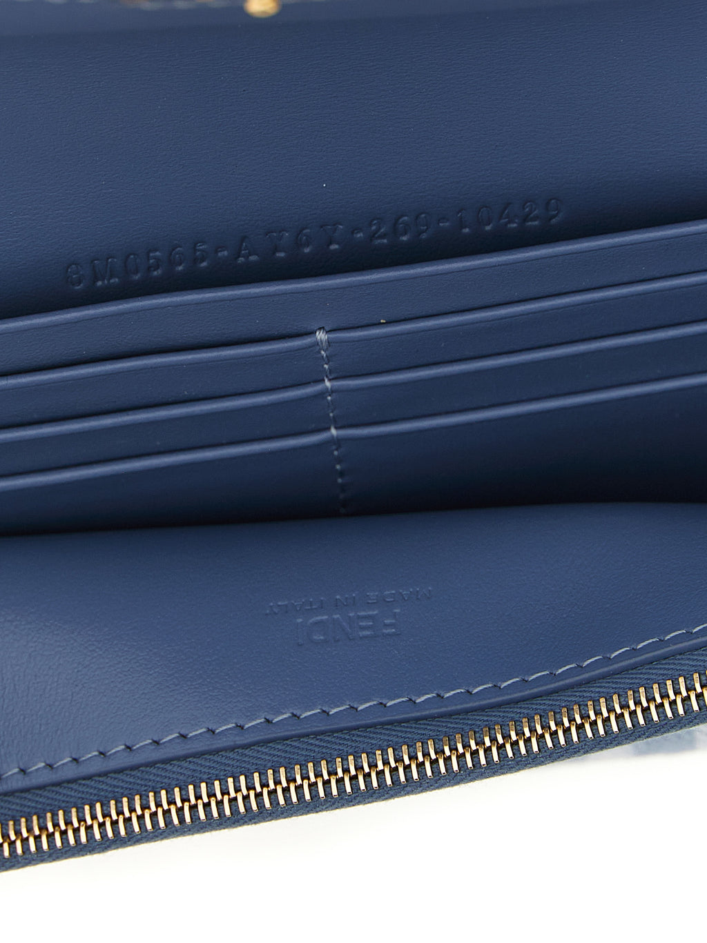 Blue Cotton Cardholder