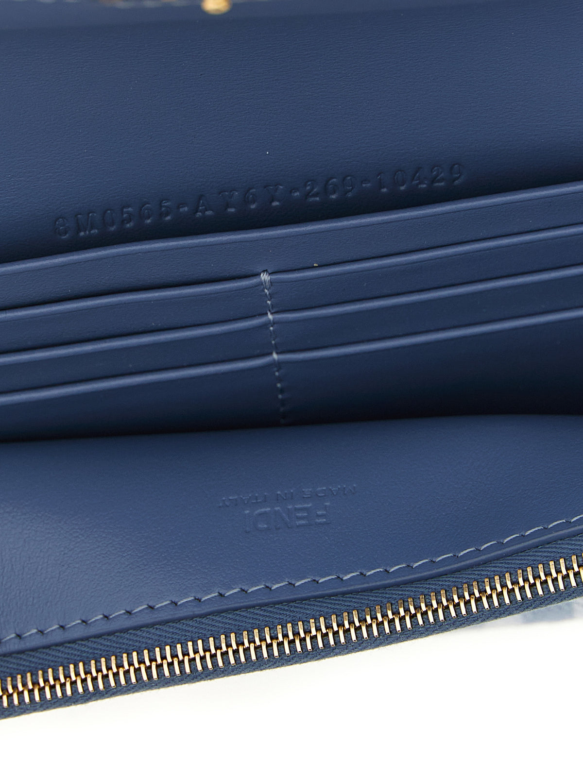 Blue Cotton Cardholder