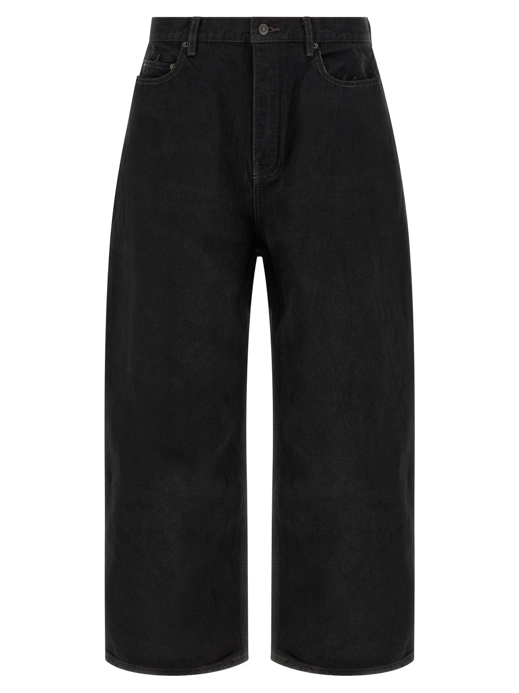 Black Cotton Jeans Denim