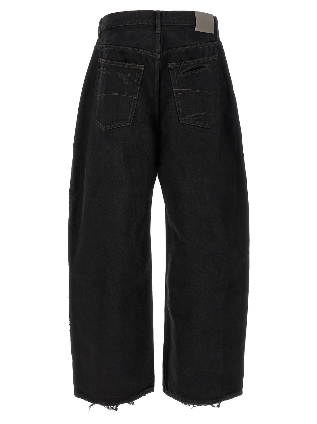 Black Cotton Jeans Denim