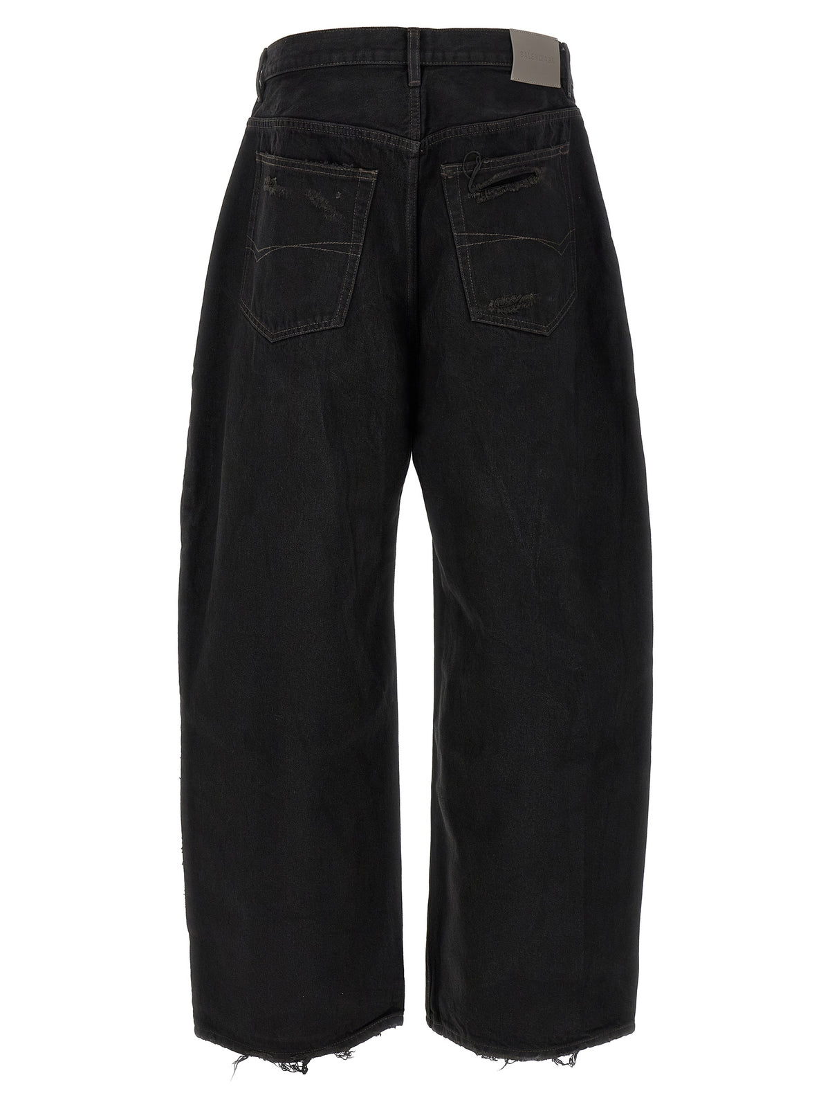 Black Cotton Jeans Denim